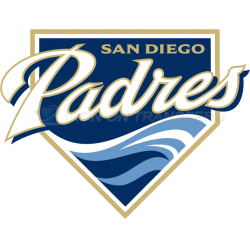 San Diego Padres Iron-on Stickers (Heat Transfers)NO.1864